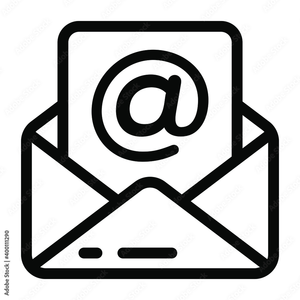 Email linear editable icon
Email linear editable icon