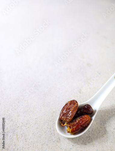 Dates in spoon