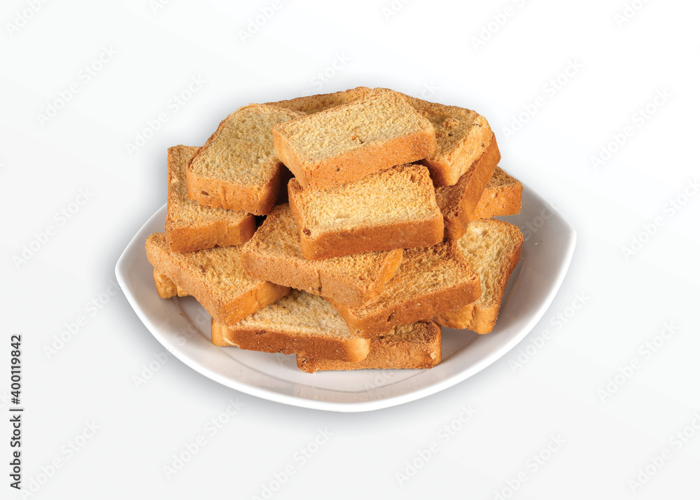 Crunchy Rusk or Toast for healthy life Crunchy Rusk or Toast for healthy life