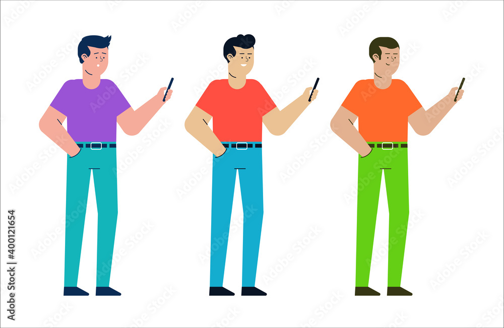 man with phone man with phone