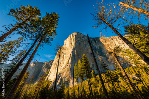 Yosemite El Capitan sunset view