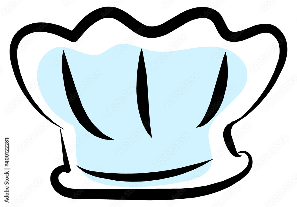 Chef hat logo Vector illustration Chef hat logo Vector illustration