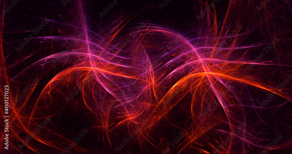 3D rendering abstract colorful fractal light background 3D rendering abstract colorful fractal light background