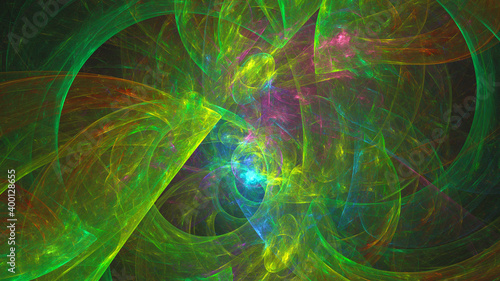 Abstract fractal background