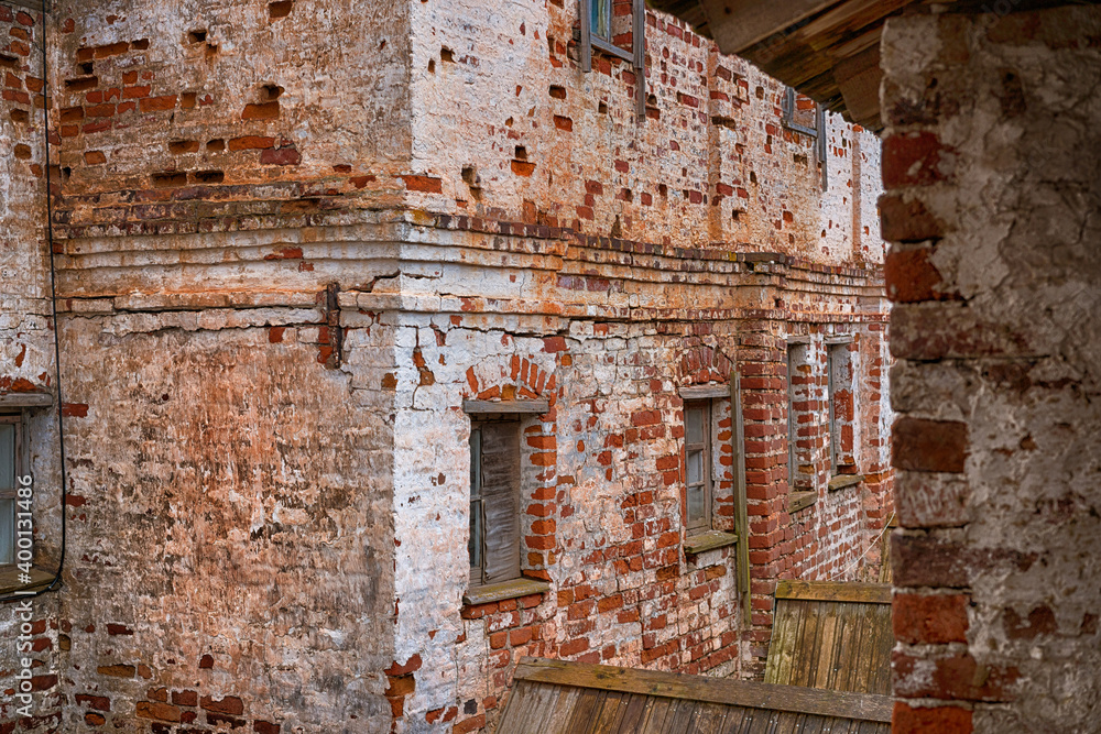 Stone architecture located in the village of Solovetsky, Primorsky district, Arkhangelsk region on the Solovetsky island in the White Sea. Stone architecture located in the village of Solovetsky, Primorsky district, Arkhangelsk region on the Solovetsky island in the White Sea.