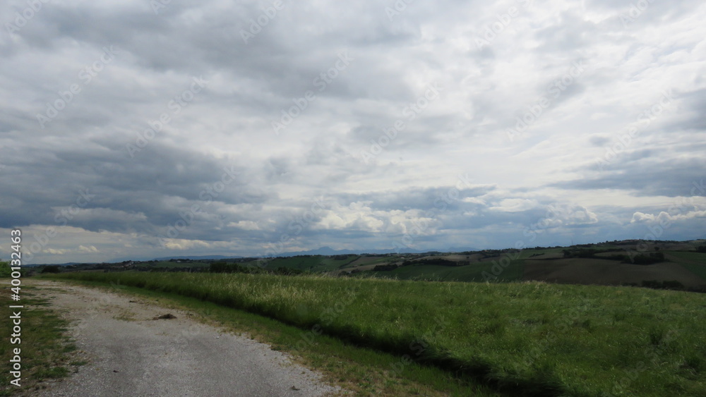 Paesaggio con nuvole Paesaggio con nuvole