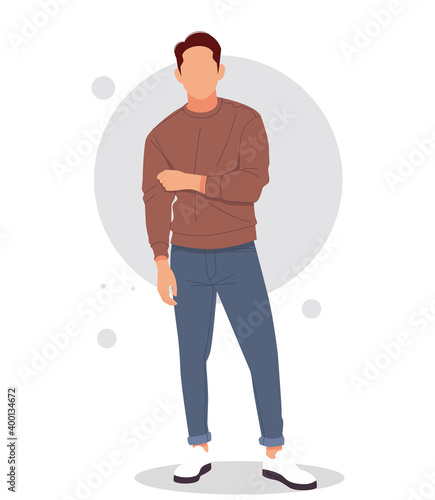 man posing in stylish outfits vol.18