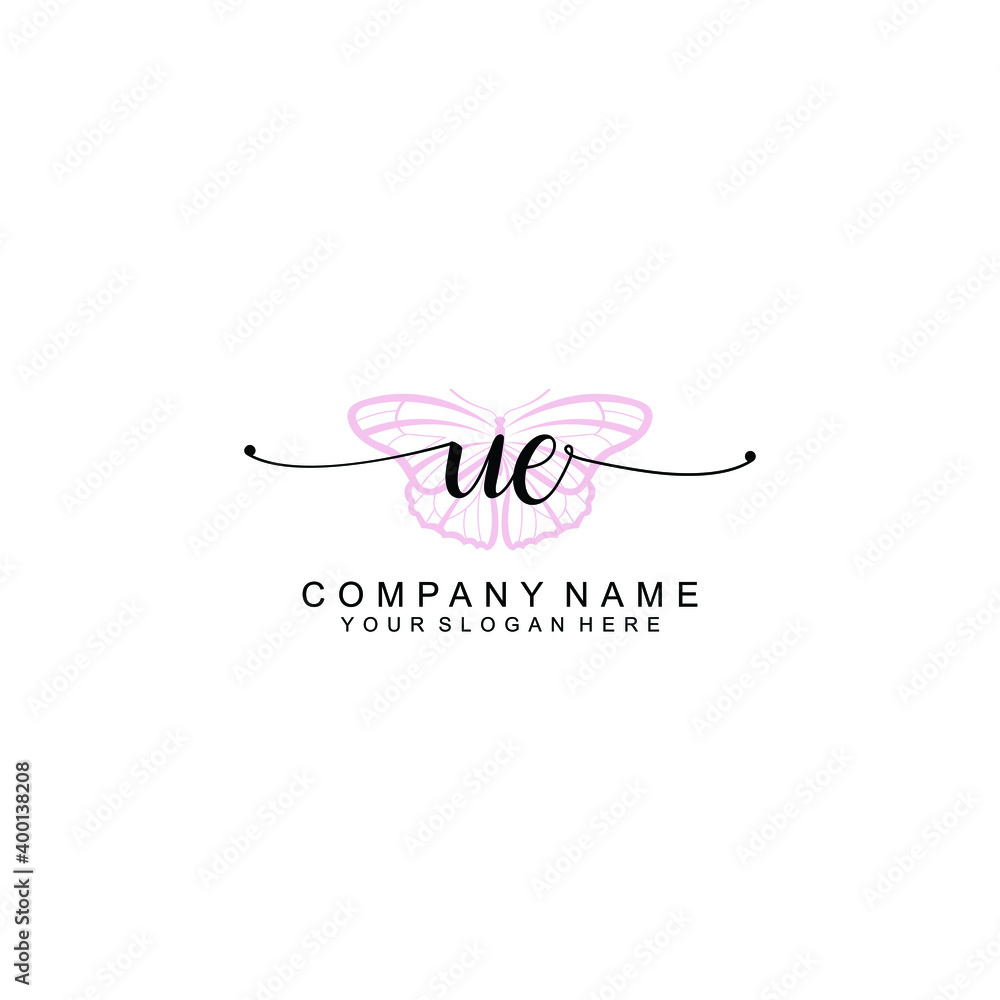 Initial UE Handwriting, Wedding Monogram Logo Design, Modern Minimalistic and Floral templates for Invitation cards
Initial UE Handwriting, Wedding Monogram Logo Design, Modern Minimalistic and Floral templates for Invitation cards