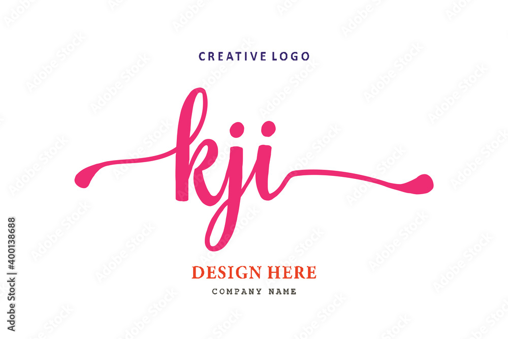KJI lettering logo is simple, easy to understand and authoritative KJI lettering logo is simple, easy to understand and authoritative