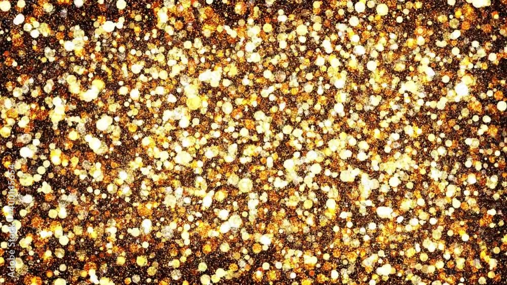 Abstract motion background shining gold particles. Shimmering Glittering Particles With Bokeh. New year and Christmas 2021 background. Seamless 4K loop video animation Abstract motion background shining gold particles. Shimmering Glittering Particles With Bokeh. New year and Christmas 2021 background. Seamless 4K loop video animation