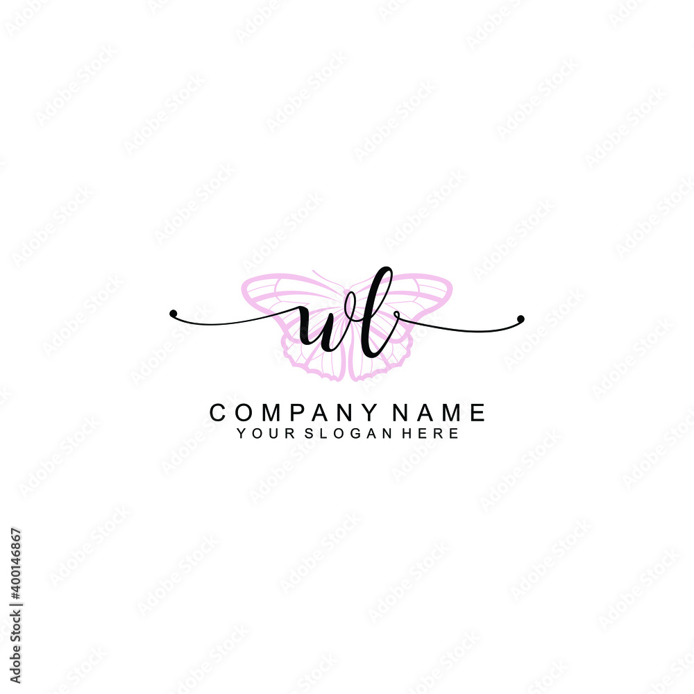 Initial WL Handwriting, Wedding Monogram Logo Design, Modern Minimalistic and Floral templates for Invitation cards
Initial WL Handwriting, Wedding Monogram Logo Design, Modern Minimalistic and Floral templates for Invitation cards