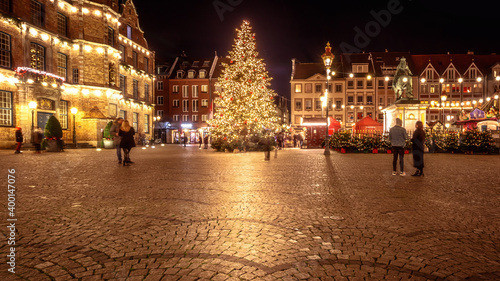 Dusseldorf Old town at Christmas