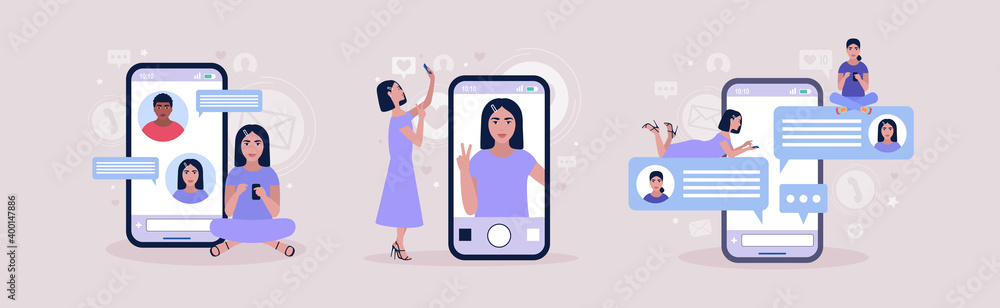 Online chatting Online chatting