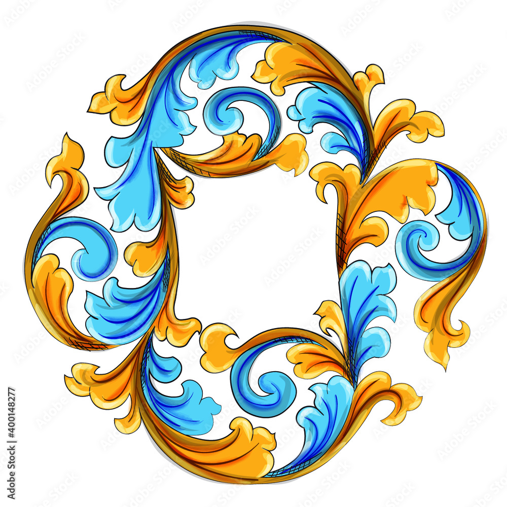 Vettoriale Stock Decoro Ceramiche di Caltagirone | Adobe Stock