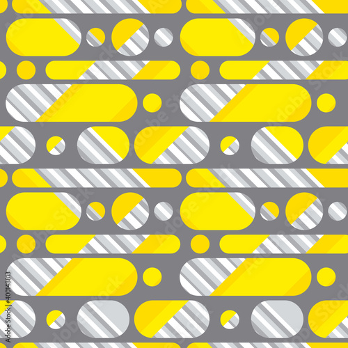 Abstract geometric seamless pattern