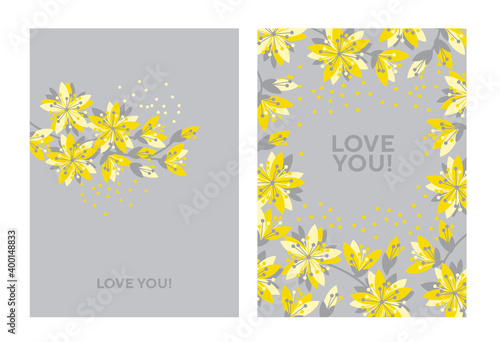 Spring flower blossom eleme...