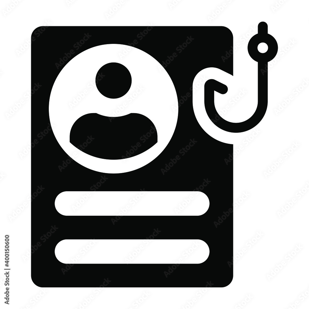 Account phishing icon, solid editable design
Account phishing icon, solid editable design