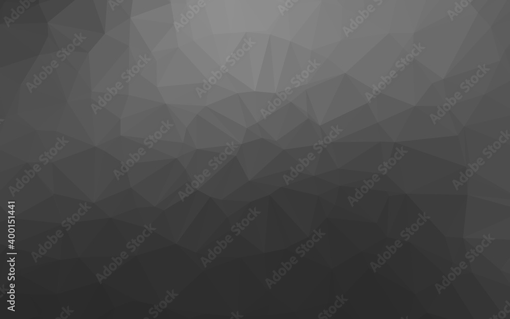 Dark Silver, Gray vector abstract mosaic pattern. Dark Silver, Gray vector abstract mosaic pattern.