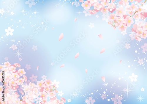 桜の背景01