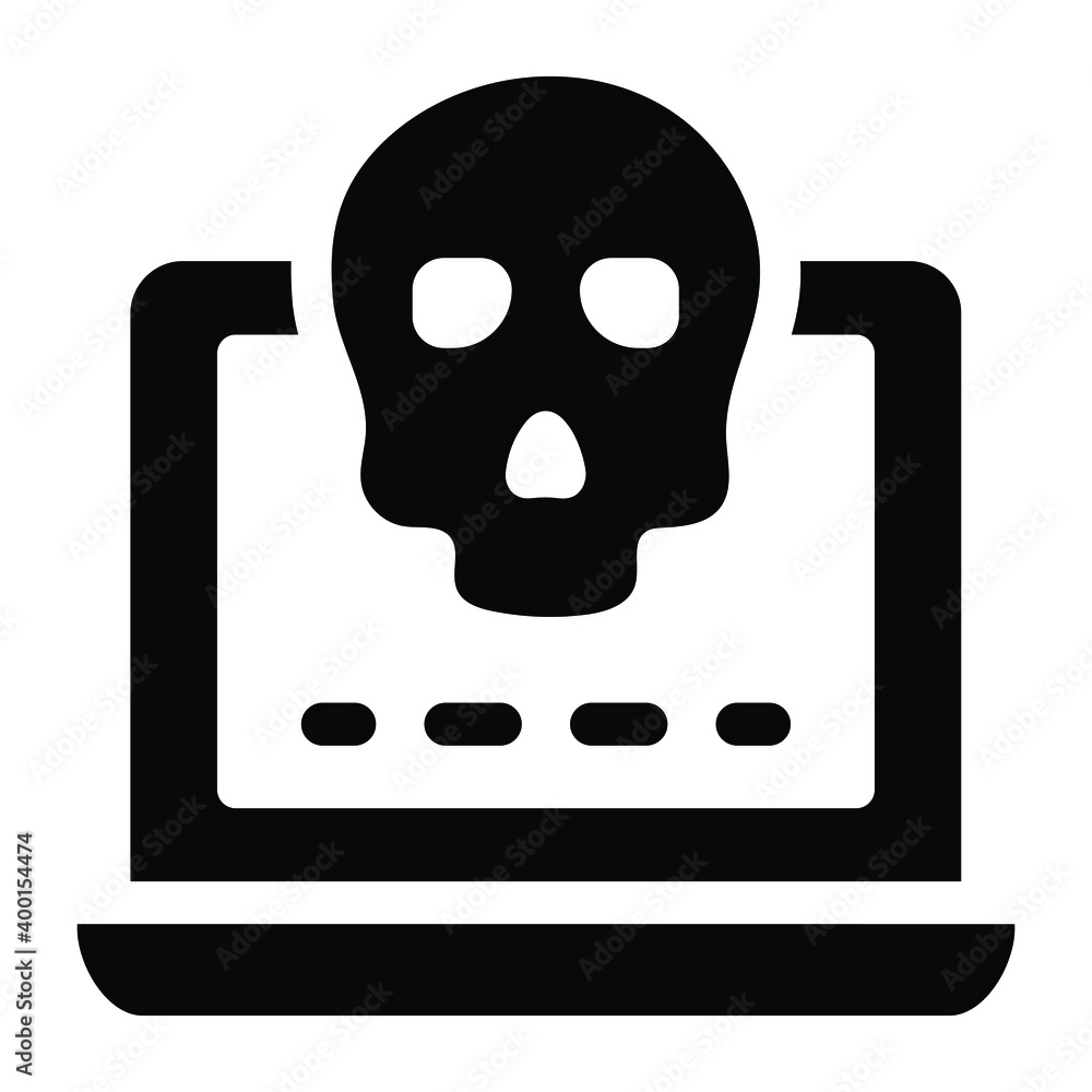 Editable icon of system hack in solid design
Editable icon of system hack in solid design