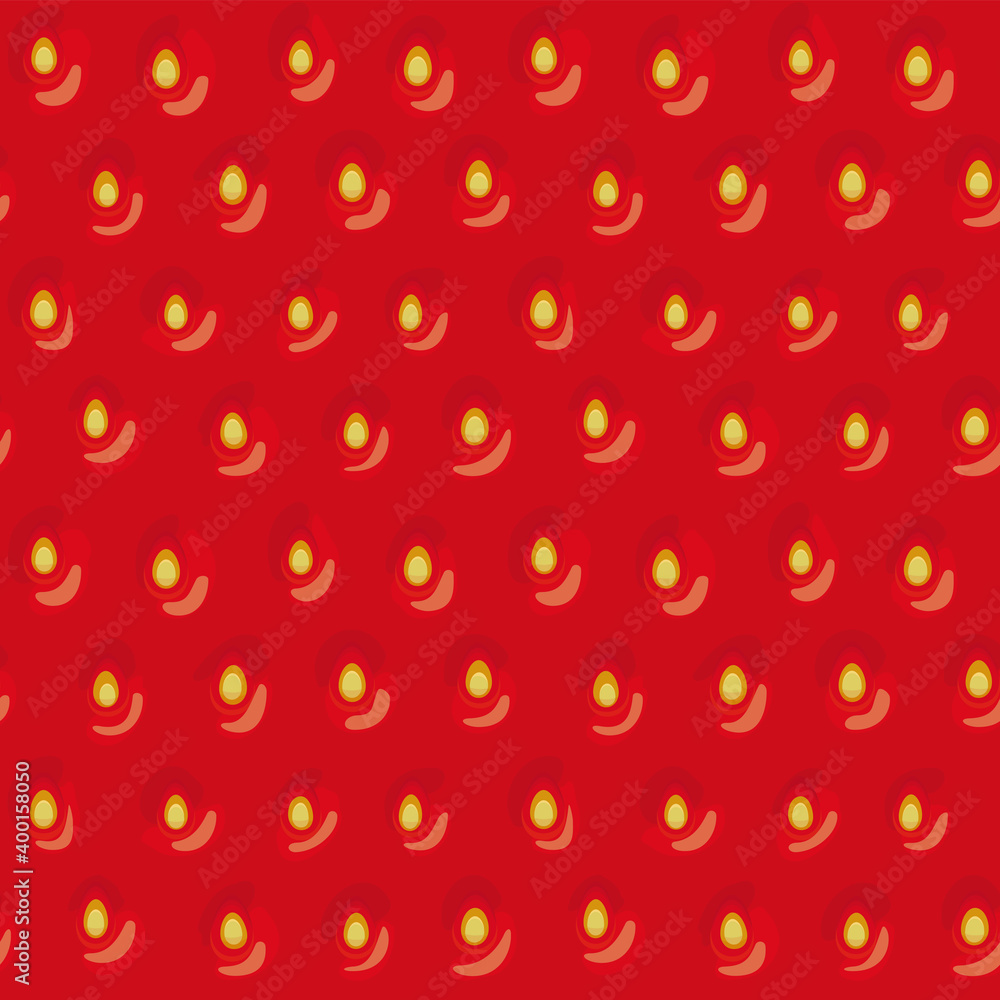 Seamless strawberry texture pattern vector background Seamless strawberry texture pattern vector background