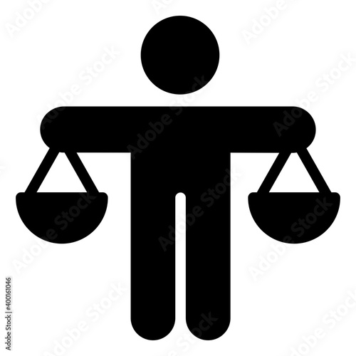 Justice Scale Vector 