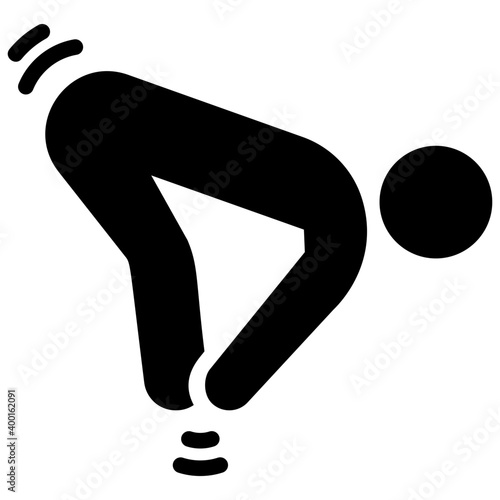 Bend Down Exercise 