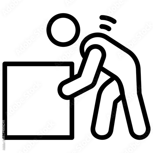 Man Carrying Box