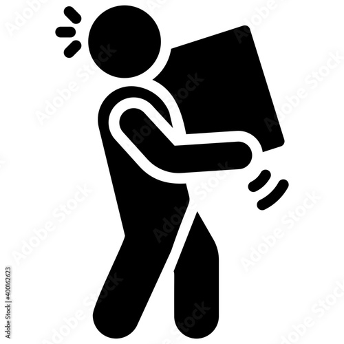 Man Carrying Box