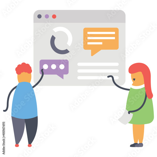 Forum Discussion Vector 