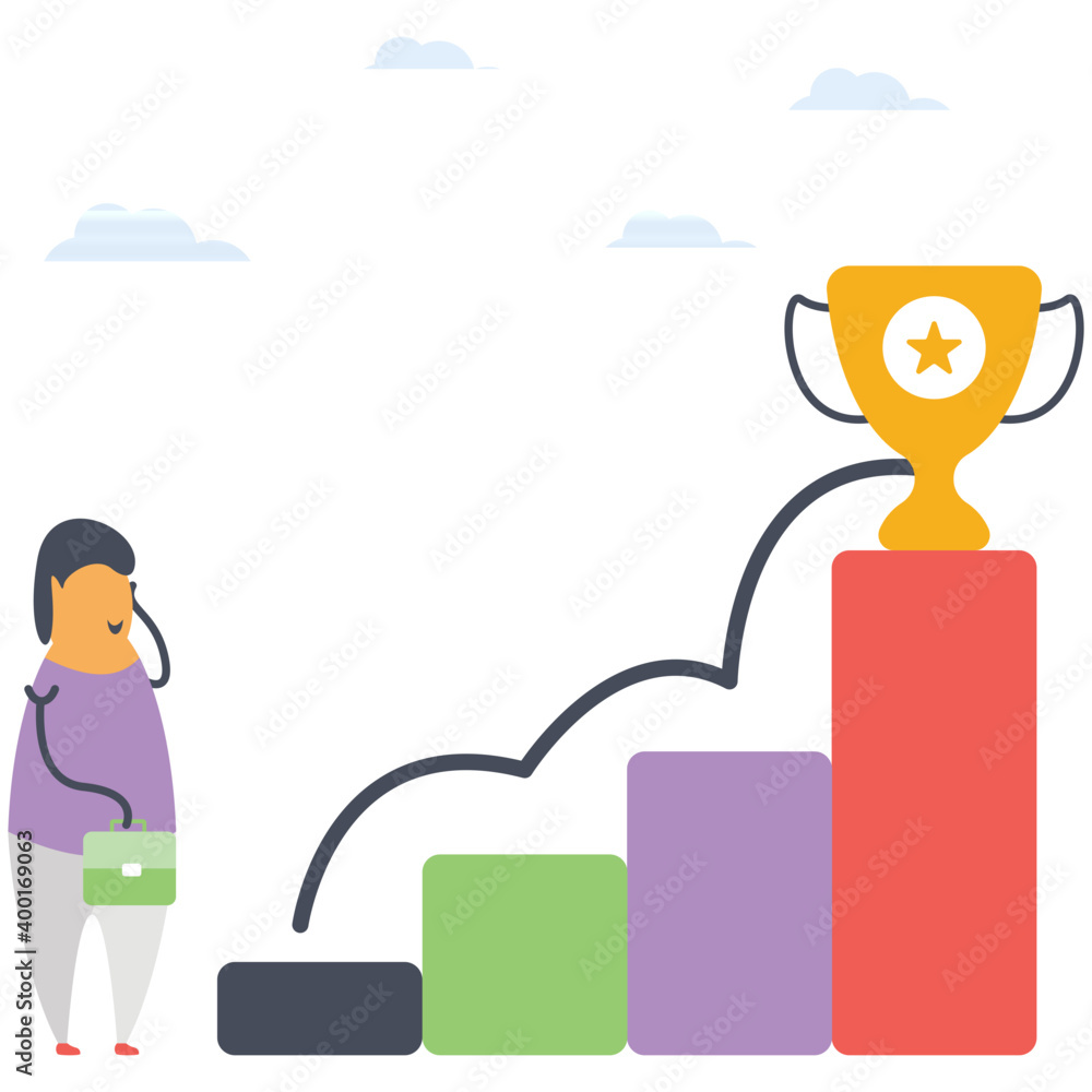 Career Growth Vector Career Growth Vector