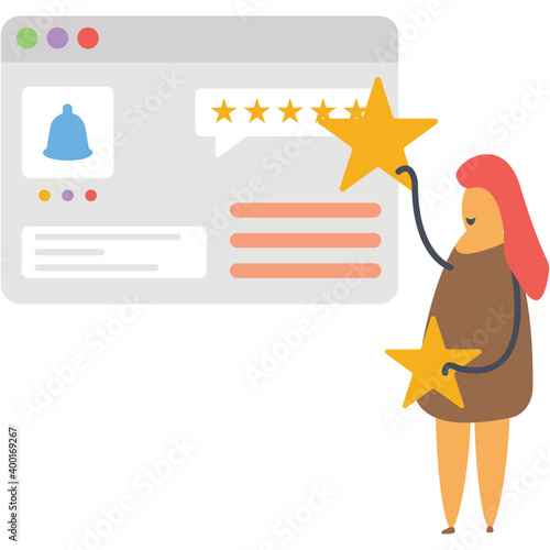 Online Rating Vector 