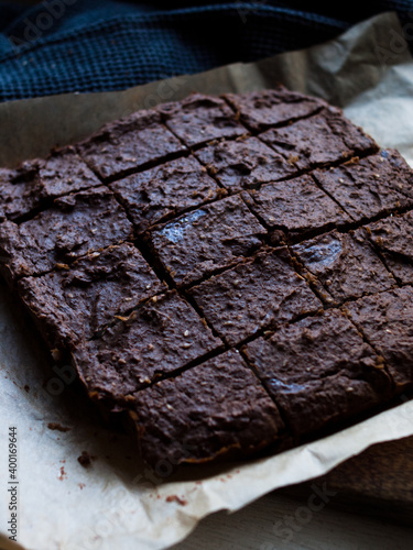 Home made gluten free brownie
