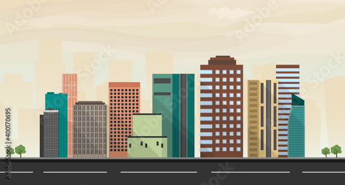 Skyline Illustration Vector 