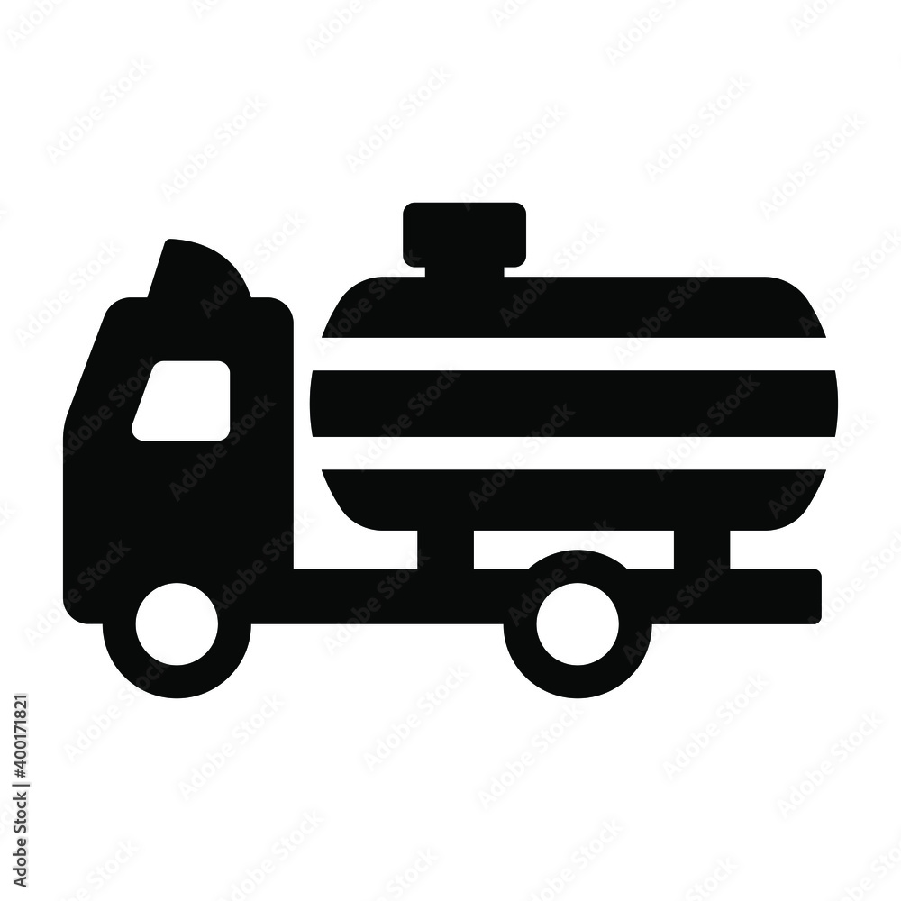 A solid icon of oil trailer
A solid icon of oil trailer