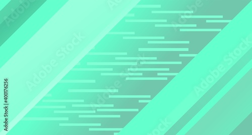 Complex abstract geometric blue-gree background. Modern futuristic laconic design. Minimalistic style. Vector