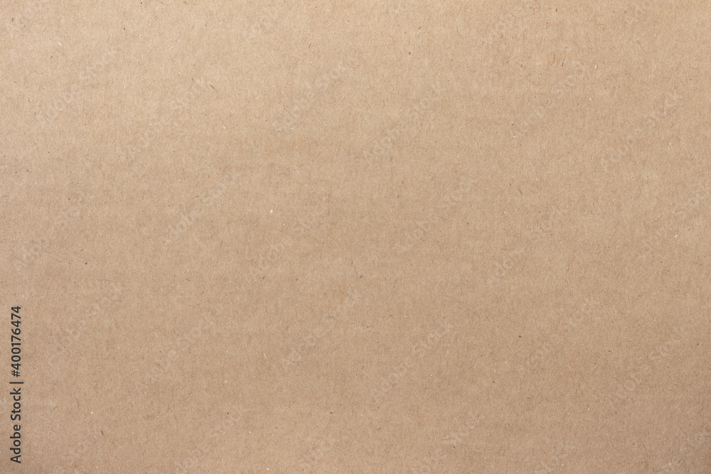 The surface structure of light brown cardboard. The surface structure of light brown cardboard.