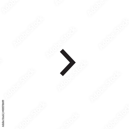 Arrow icon isolated on background. Trendy vector symbol. Arrow icon in flat style. Creative arrow template for web site, app, graphic design, ui and logo. Arrow vector symbol