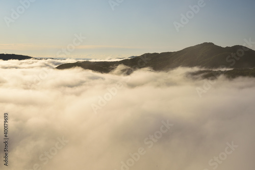 Sea of clouds in early morning