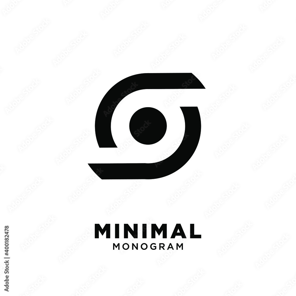 abstract eye circle initial number 69 initial letter s lr rr bq simple vector design isolated background abstract eye circle initial number 69 initial letter s lr rr bq simple vector design isolated background