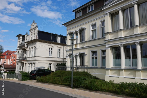 Villen mit Bäderarchitektur im Ostseebad Heringsdorf