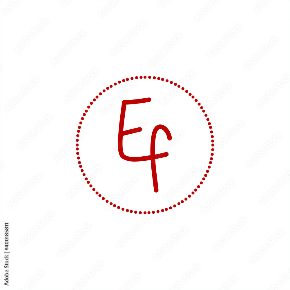 EF Logo Design EF Logo Design