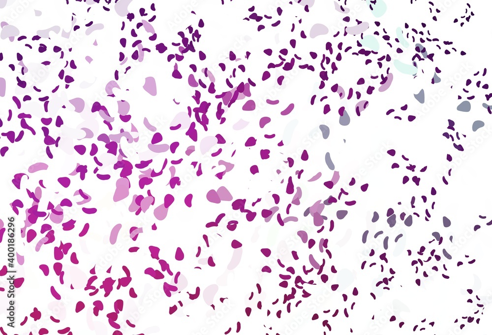 Light Pink vector backdrop with abstract shapes. Light Pink vector backdrop with abstract shapes.