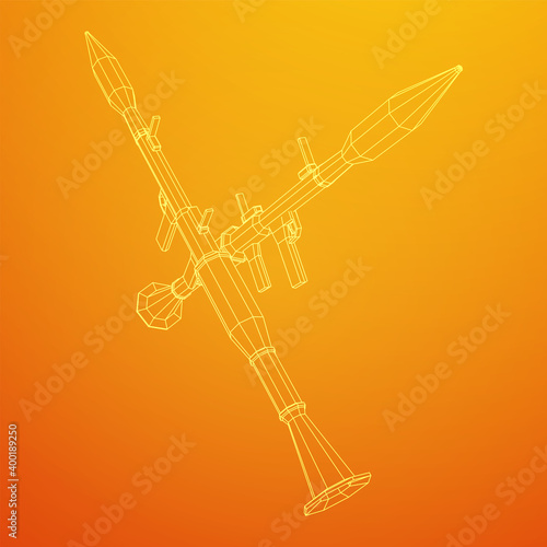 Anti-tank rocket propelled grenade launcher - RPG 7