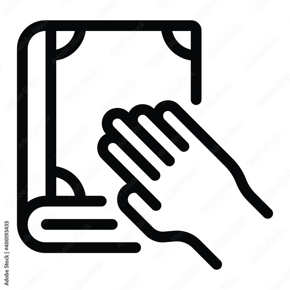 Oath book glyph icon customized
Oath book glyph icon customized