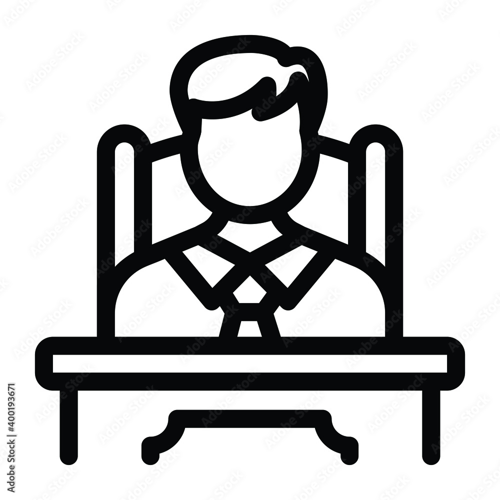 Politician trendy glyph icon
Politician trendy glyph icon