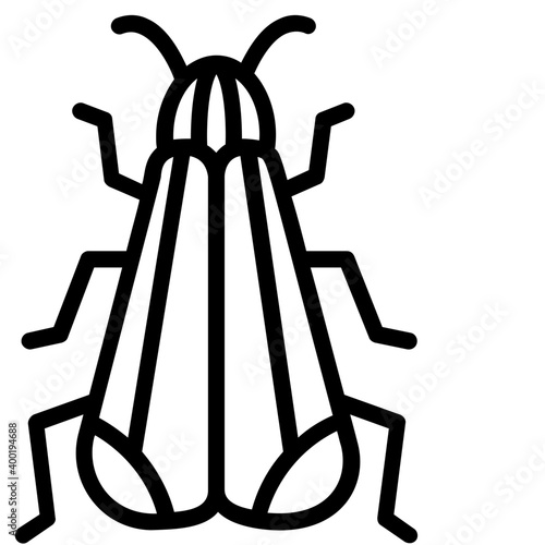 Winged beetle