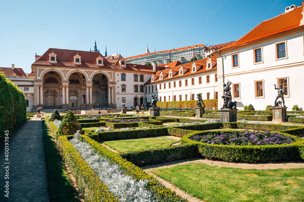Wallenstein garden in Prague, Czech Republic