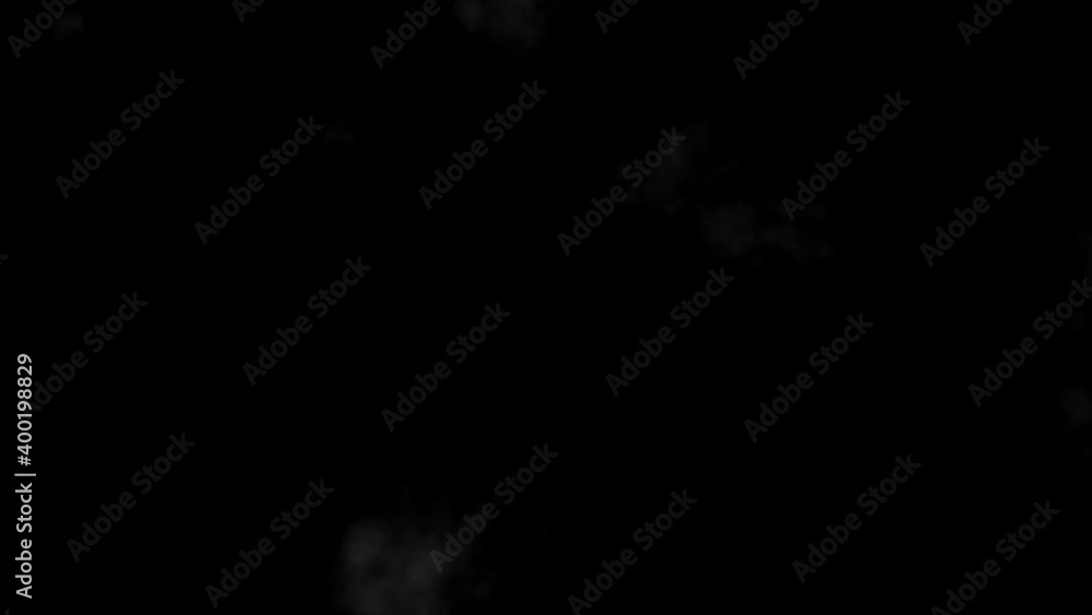 Rare white smoke rises against a black background. Rare white smoke rises against a black background.
