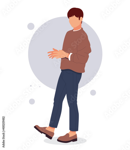 man posing in stylish outfits vol.46